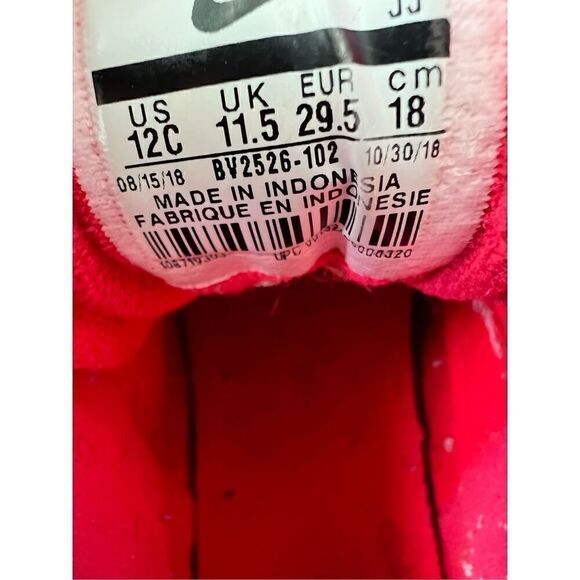 Nike Air Max Speed Turf Red Orbit Basketball Shoes BV2526-102 Toddler SZ 12C - Picture 5 of 6